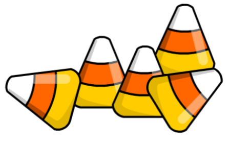 candy corn smaller